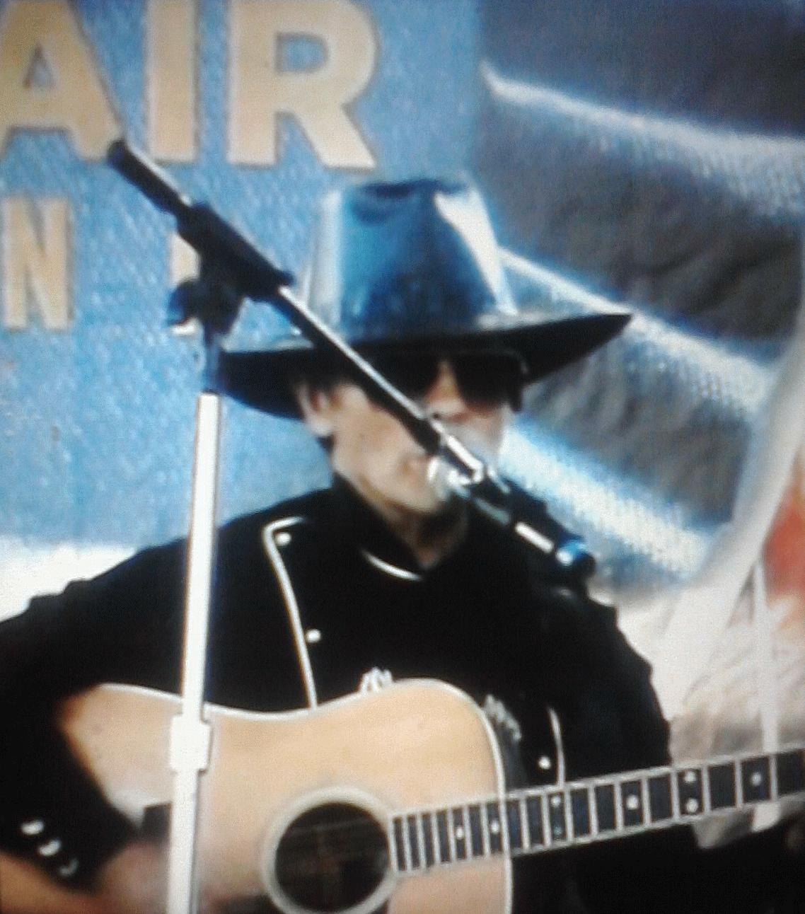 Davey playing at the Sacramento County Fair
